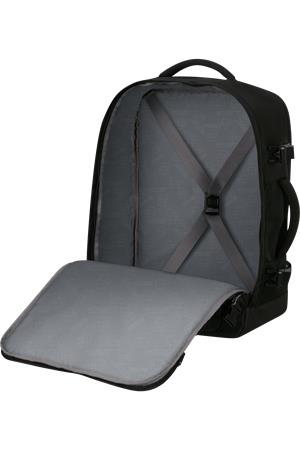 Hátizsák, kabin méret, 38l, M-es, AMERICAN TOURISTER "Take2Cabin", fekete